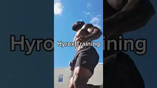 HYROX Training | 1 Week Out! 💪🏾🔥 #hyrox #hyroxtraining #hyroxworkout #hyroxworld #hyroxuk #hybrid
