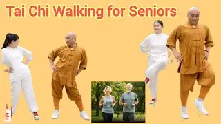 Tai Chi Walking For Seniors | Joint Friendly & Easy to Follow #taichi #kungfu #shaolin 