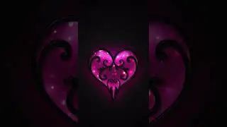 Goth Swirl heart magic