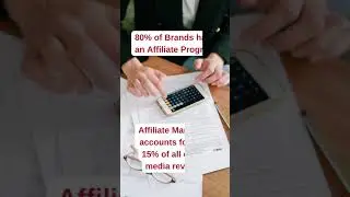 Statistics About Affiliate Marketing #shorts #shortvideo #education