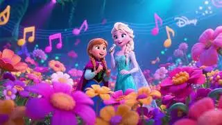 Elsa Anna, Singing Flowers 2 | Magical Garden Song for Kids | Happy Nature Music