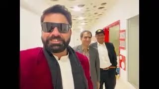 With friends at awaz television network Karachi Sindh Pakistan 