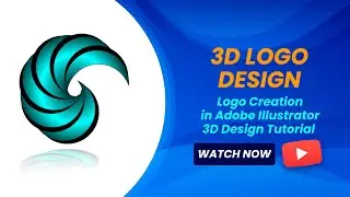 Design a Professional 3D Logo in Illustrator