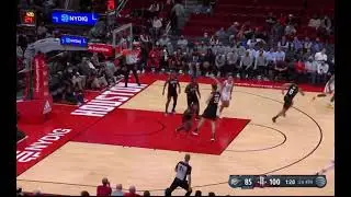 The Rockets refused to touch the ball so Kevin Porter Jr. could get a triple-double