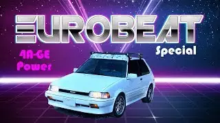 EUROBEAT SPECIAL - 80's Corolla FX16 w/ITB's