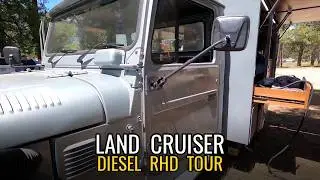 Beautiful Toyota LANDCRUISER tour | diesel | right hand drive | 4x4 | overland rig