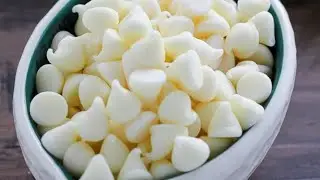 How to make White chocolate chips | easy and delicious | kids friendly recipe