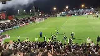 Bohemian FC 2 - 1 Saint Patrick's Atheltic April 25 2025 - fans post match