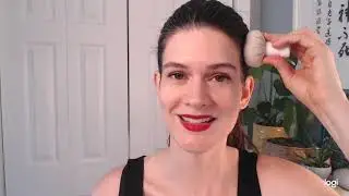 Steamed herbal compress self-massage for face, jaw, neck, and head tension