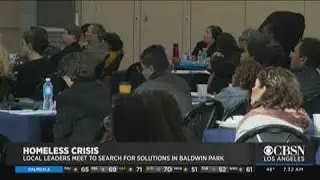Baldwin Park Meeting on Homeless Crisis