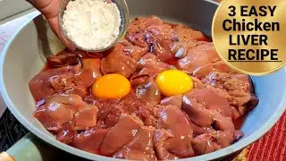 3 Mouthwatering Chicken Liver Recipe To Impress Your Guests!😲 Chicken Liver Recipe With a Twist!