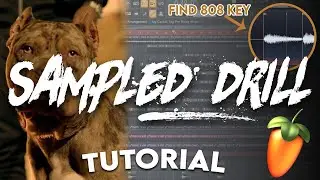 FLIPPING A SAMPLE INTO A DRILL BEAT (How To Make A Drill Beat - FL Studio 20)