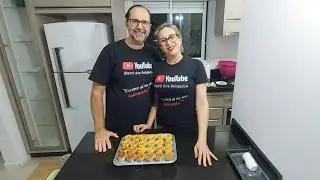 Live - Vamos fazer deliciosas empadas JUNTOS E AO VIVO? Fácil, com recheio cremoso de queijo e bacon