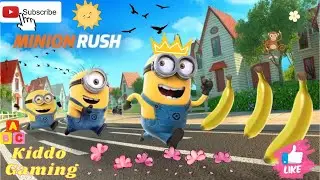 Minion Rush Dave Minion jump over obstacles | Minion cartoon