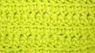 Häkelmuster: Verbundene halbe Stäbchen