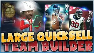 AMAZING LARGE QUICKSELL PACK AND PLAY SQUAD TEAM BUILDER! Madden 16 Ultimate Team Squad Builder
