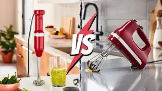 Hand Mixer Vs Immersion Blender: When & Why To Use Each?