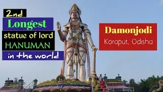 Hanuman temple | #Damonjodi | tallest statue | Utkal tourism || odia vlog