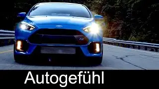 2016 new Ford Focus RS Sound Exterior Interior - Autogef&uuml;hl