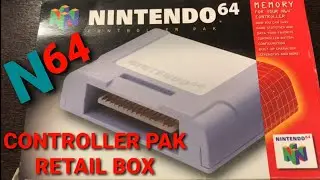 N64 Controller Pak - Retail Box