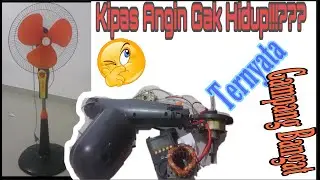 Tips Mudah Perbaiki Kipas Angin Gak Mutar #Gak Mau Hidup