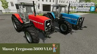 LS22 Modvorstellung II Massey Ferguson 3600 V1.0 (PC/MAC, PS4, PS5, XB1, XBS)