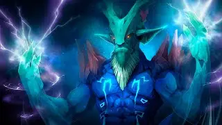 Dota 2 Diretide 2020 - Leshrac gameplay / Дота 2 Восстание Тьмы Лешрак