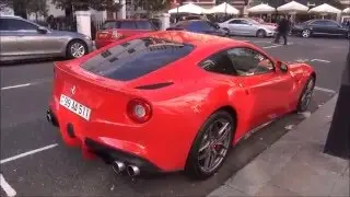 Ferrari F12 Fast Acceleration and Rev in London