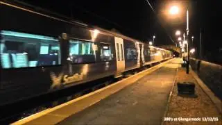 ScotRail Class 380's at Glengarnock: 12/12/15