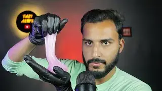Asmr Slime Sounds Hands Glove Pressing