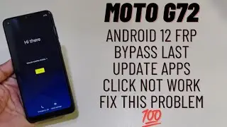 Moto G72 Frp Bypass Android 12 Without Pc Easy Method 2023