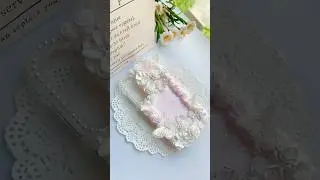 Baroque Pastel Style | Decoden Phone Case #craft #phonecasediy #diy #creamglue #asmrsounds #cutecase