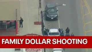 Shooting in Family Dollar store: Security guard killed, suspect on the run