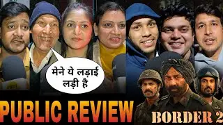 Border 2 Movie public review | Day 3 Night show public reaction | Sunny deol | Varun dhawan 