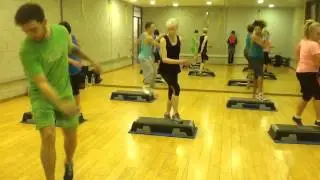 Keith Coleman Step Aerobics Dublin December 2014