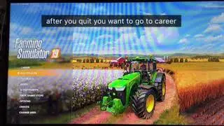 FS 19/ xbox one & PS4 money glitch