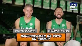 Mike and Benjamin Phillips - UAAP Best Buds