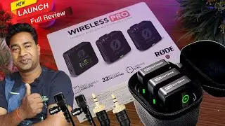 Rode New Wireless go 2 pro Mic (with Charging case) 2025 ! Review Unboxing & Live Audio Recording