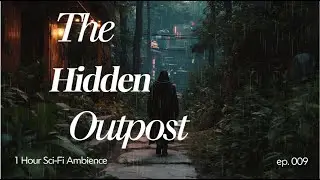 The Hidden Outpost | 1 Hour Sci-Fi Rain Ambience