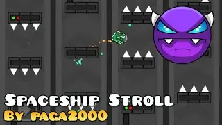 Spaceship Stroll by Paga2000 (platformer easy demon) geometry dash 2.2