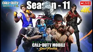 🔴4k CODM LIVE  - Rank Push in Season 11 Update 2025 | call of duty mobile on PC | Codm Vertical Live