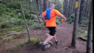Trail Running in the Belknap Range NH