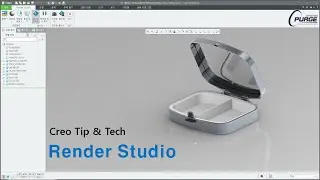 [Creo rendering] 렌더링하기 : 장면 편집과 모양새