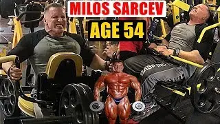 Legend Milos Sarcev At Age 54 Still Working Out Consistently - Milos 