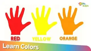 Learn Colors with Hand Body Paint | Educational Video for Kids | Shemaroo Kids