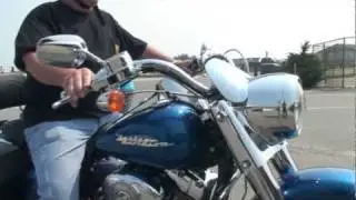 Bikers at Down The Hatch - Earl's Marina Long Island Fairhaven, MA