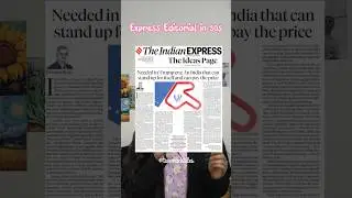 IE Editorial in 30s|TrumpismVSIndia |Global Politics #editorialexplanation #editorialanalysis #Trump