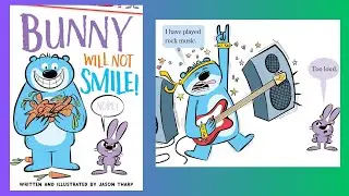 Bunny will not Smile Kids Bedtime Story By Jason Tharp with Mommy&Baby | Read Aloud Kids Book |