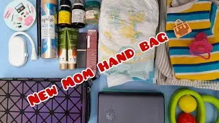 New mom hand bag #newmom #handbags  #diaperbagbackpack  #handbag #babyessentials  #baby