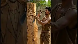Mr Beast | Wood Working Art Skill | Hand Crafted#mrbеast #woodcarving#woodart #sculpture
